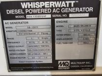 2020 Multiquip 125 Generator Set