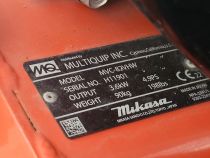 2021 Multiquip MVC88VTHW Plate Compactor