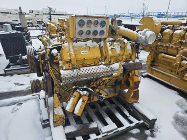 Used Caterpillar 3412B DITA   Industrial Engine