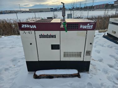 2019 Shindaiwa DGR25E 20kW  Generator Set