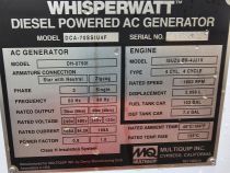 2023 Multiquip DCA70SSIU4F Generator Set