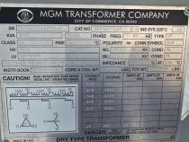 MGM MGMDOEDT2000 Generator Set