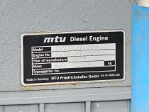 Detroit Diesel MTU 12V1600G80S Generator Set